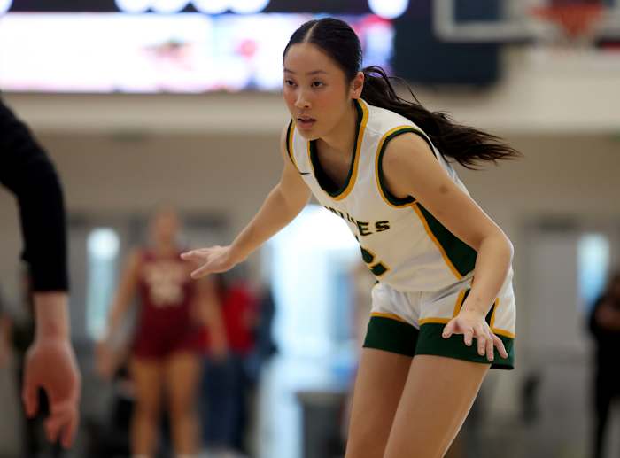 Cardinal Newman girls BB 61, San Ramon Valley 55 NCS Open championship by Dennis Lee 2-24-24022420249